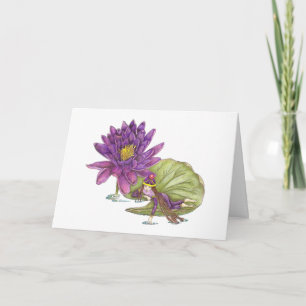 Juli-Fee-Geburtstag Karte