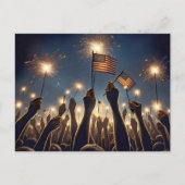 Juli - Feier Postkarte (Vorderseite)