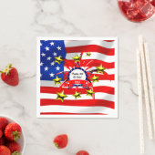 Juli feiert Napkin Serviette (Beispiel)