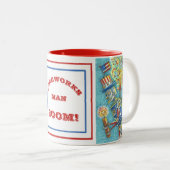 JULI FIREWORKS ROBOT, STEAMPUNK TASSE (VorderseiteRechts)