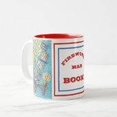 JULI FIREWORKS ROBOT, STEAMPUNK TASSE (Vorderseite Links)