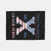 Juli Fleecedecke (Vorderseite (Horizontal))