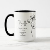 Juli Flower Girl | Blume Tasse (Links)