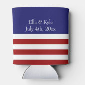 Juli Gastgeschenk Hochzeit Dosenkühler (Rückseite)