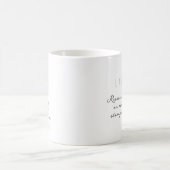 Juli Geburtsmonat Blume mit/Name - Honeysuckle Kaffeetasse (Mittel)