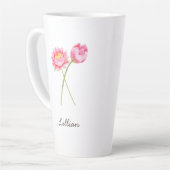Juli Geburtsmonat Blume Wasserlilie Milchtasse (Linke Ecke)