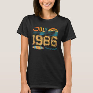 Juli Geburtstag Benutzerdefiniertes Jahr T-Shirt