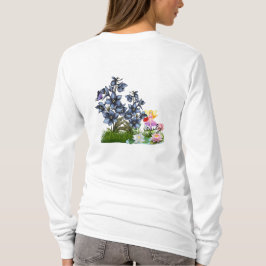 Juli Geburtstag Blume und Stein T-Shirt