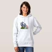 Juli Geburtstag Blume und Stone T - Shirt (Vorne ganz)