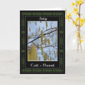 Juli Geburtstag keltische Oracle-Divination Karte (Gelbe Blume)