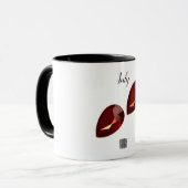 Juli Geburtstag Tasse (Vorderseite Links)