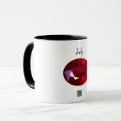 Juli Geburtstag Tasse (Vorderseite Links)