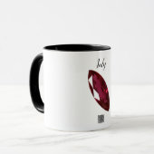 Juli Geburtstag Tasse (Vorderseite Links)