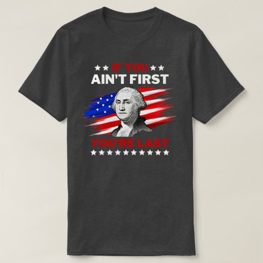 Juli George Washington T-Shirt (Design vorne)