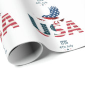 Juli Geschenkpapier (Rolleneckpunkt)