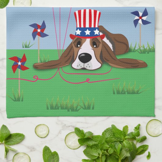 Juli Geschirrtuch (Gefaltet)