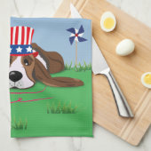 Juli Geschirrtuch (Viertel Falte)