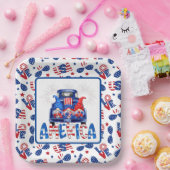 Juli Gnomes Pappteller (Party)