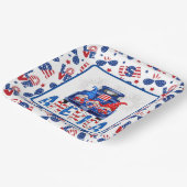 Juli Gnomes Pappteller (Gewinkelt)