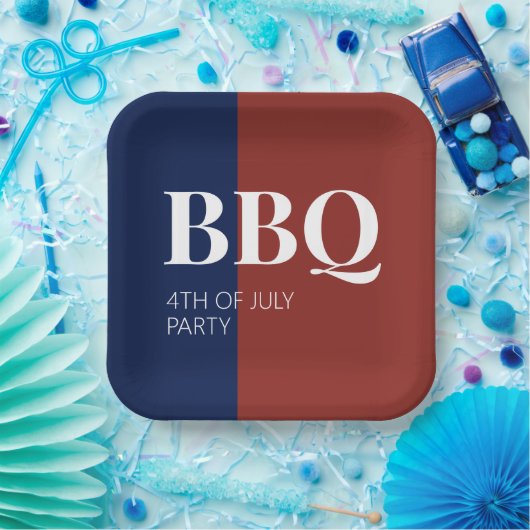 Juli GRILLEN Party Pappteller (Party)
