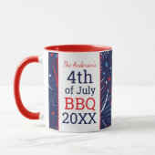 Juli GRILLEN Personalisierte Ansammlung der Famili Tasse (Links)