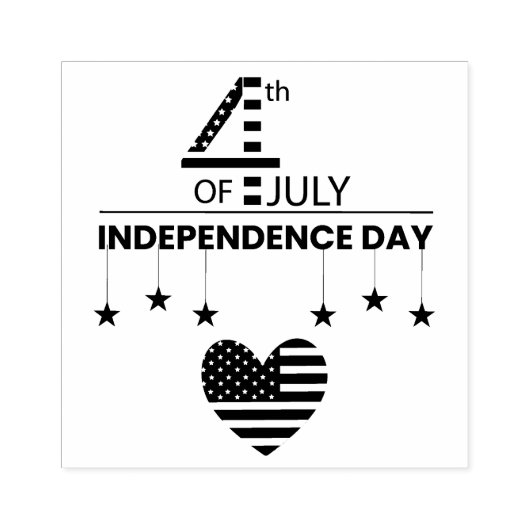 Juli Gummistempel (Prägung)