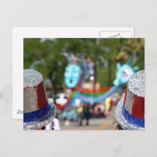 Juli Hats Postkarte (Vorne/Hinten)