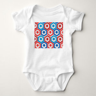 Juli Hexagons Baby Strampler