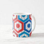Juli Hexagons Kaffeetasse (VorderseiteRechts)
