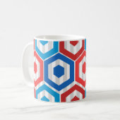 Juli Hexagons Kaffeetasse (Vorderseite Links)