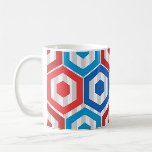 Juli Hexagons Kaffeetasse (Links)