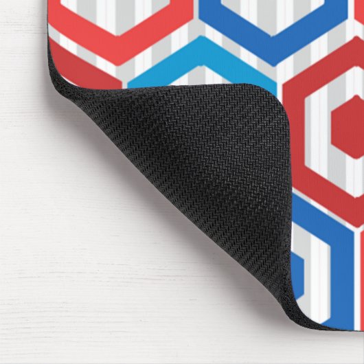 Juli Hexagons Mousepad (Ecke)