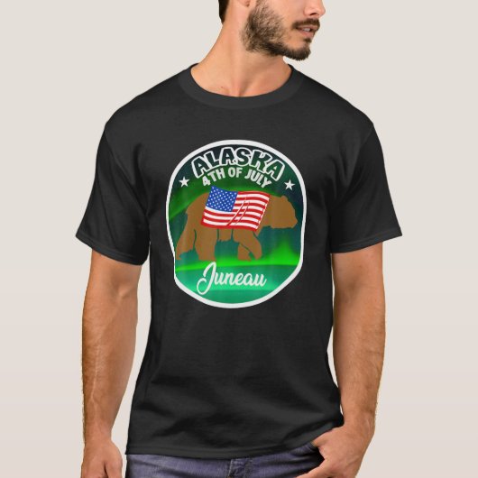 Juli Juneau Alaska T-Shirt (Vorderseite)