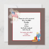 Juli Lemonade Einladung (Rückseite)