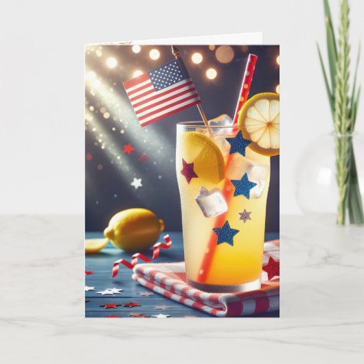 Juli Lemonade Karte (Vorderseite)