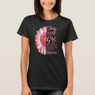 Juli Mädchen 1977 44 Jahre alter Sonnenschein Gebu T-Shirt