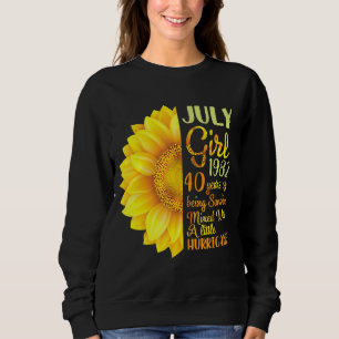 Juli Mädchen 1982 40 Jahre Sunshine Mixed A Sweatshirt