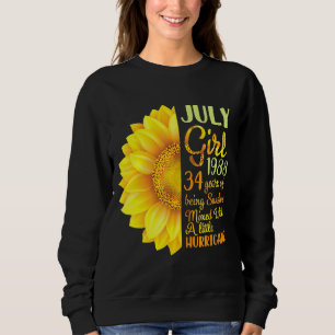 Juli Mädchen 1988 34 Jahre Sunshine Mixed A Sweatshirt