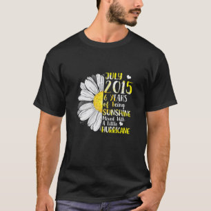 Juli Mädchen 2016 5 Jahre alt 5 Sonnenschein Gebur T-Shirt