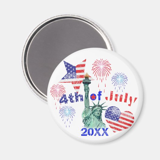 Juli Magnet (Vorderseite/Rückseite)