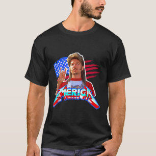 Juli Merica Funny mit Vintagem Namen Joe Lover F T-Shirt