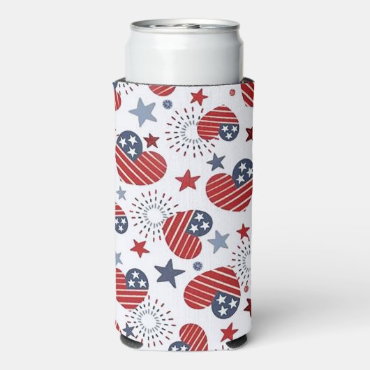 Juli Muster Selters Dosenkühler (Seltzer Rückseite)