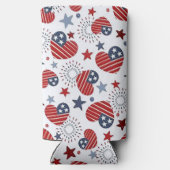 Juli Muster Selters Dosenkühler (Rückseite)