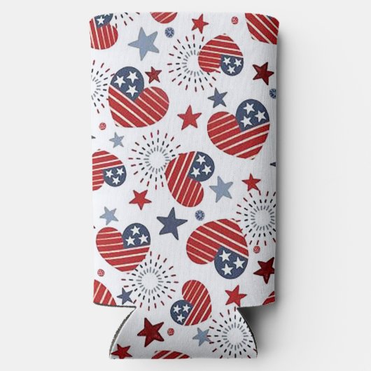 Juli Muster Selters Dosenkühler (Rückseite)