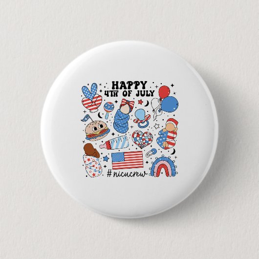 Juli Nicu Nurse Neonatal Intensivstation Uni Button (Vorderseite)
