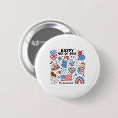Juli Nicu Nurse Neonatal Intensivstation Uni Button (Vorne & Hinten)