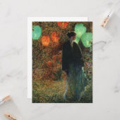 Juli Night (von Childe Hassam) Karte (Vorderseite/Rückseite Beispiel)