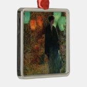 Juli Night (von Childe Hassam) Ornament Aus Metall (Rechts)