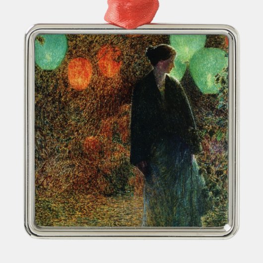 Juli Night (von Childe Hassam) Ornament Aus Metall (Vorne)