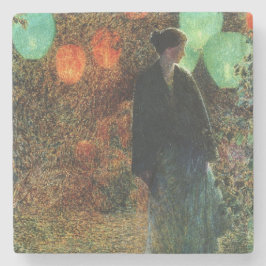 Juli Night (von Childe Hassam) Steinuntersetzer